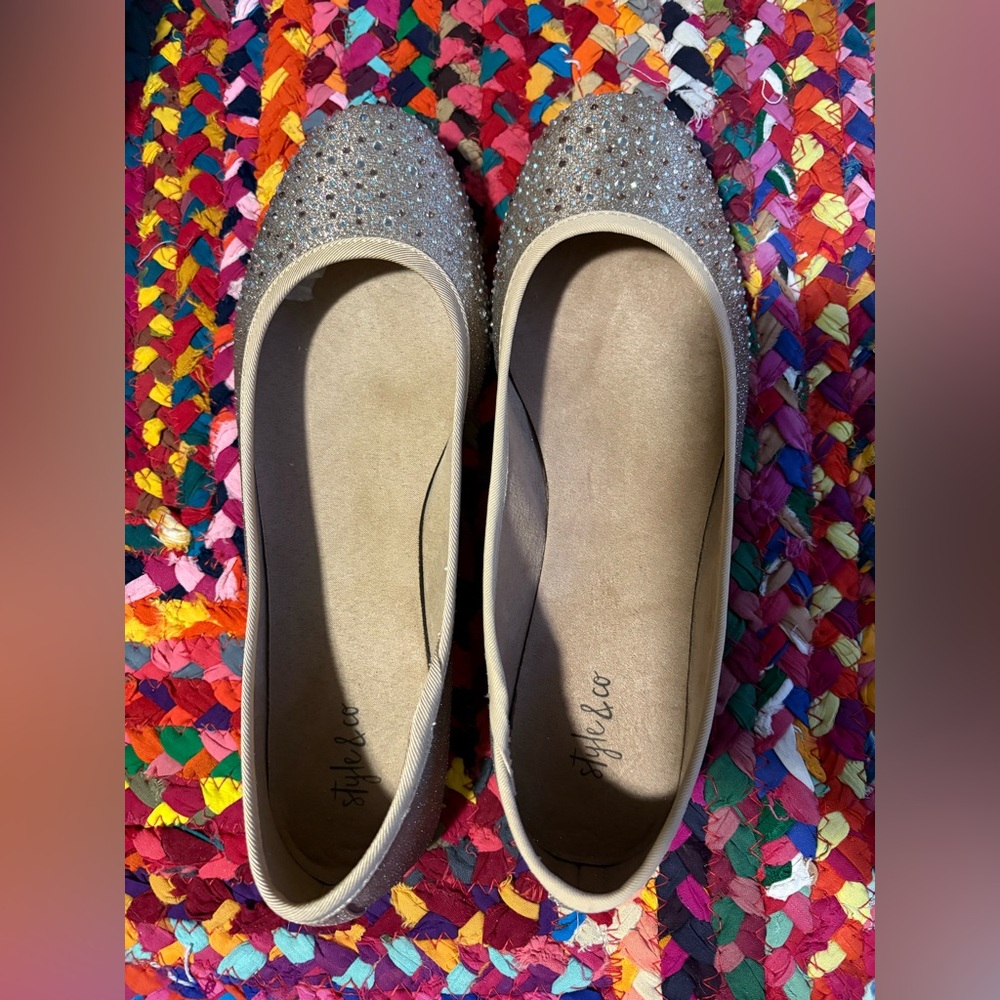 BARBIE SPARKLY BALLET FLATS